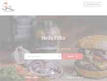 Tablet Screenshot of hellotiffin.com
